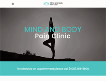 Tablet Screenshot of mindandbodypain.com